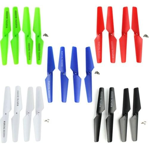 Syma X5HW X5HC x5hw-1 propeller & Black/red/blue/white/Green main blades Spare Parts for Quadcopter Helicopter Drone