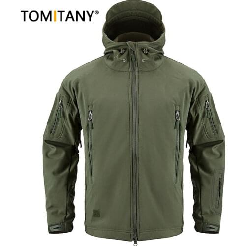 TOMITANY Mens Camouflage Jackets