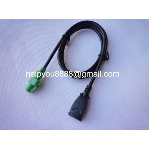USB AUX Cable USB Input Cable Wire Harness For BMW E91 E92 3 series 5 series Professional CD navigation bluetooth audio