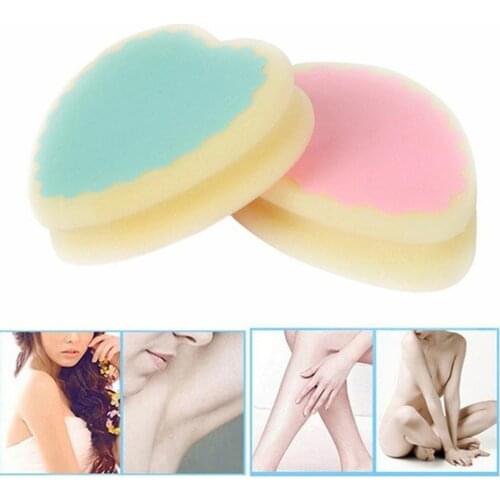 Magic Painless Sponge Hair Removal Depilation Sponge Pad Remove Hair Remover Effective Epilator Facial Body Hair Remover Tool