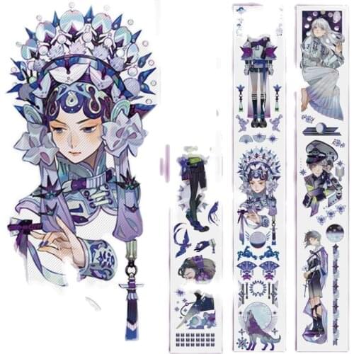 1 Loop 4.5 x 90cm Ultraviolet Purple Girl Boy Journal Masking Tape Special Oil