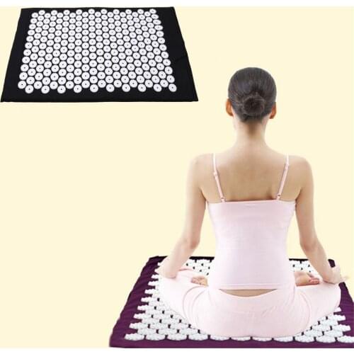 1Pcs Massager Cushion Massage Yoga Mat Acupressure Relieve Stress Back Body Pain Spike Mat Acupuncture Mat