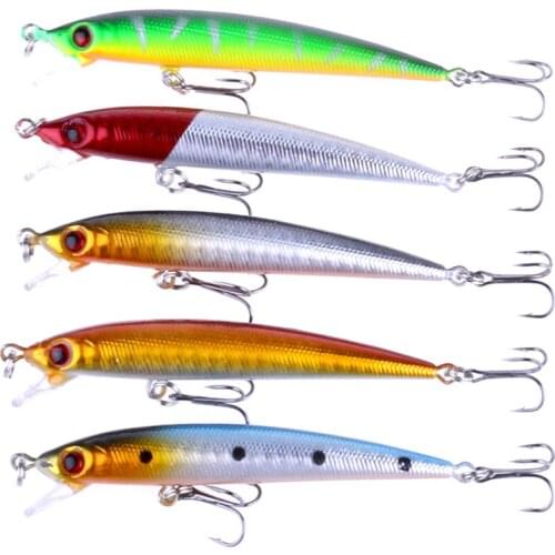 240pcs 8.5cm 6g Minnow Fishing Lures Crankbait Iscas Artificiais Para Pesca Sea Wobbler Swimming Baits Fishing Tackle