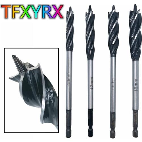 4/6pcs 8-35mm Twist Wood Auger Bit Drill Bit Set Carpenter Joiner Tools Drilling Bits Woodworking Accessory
