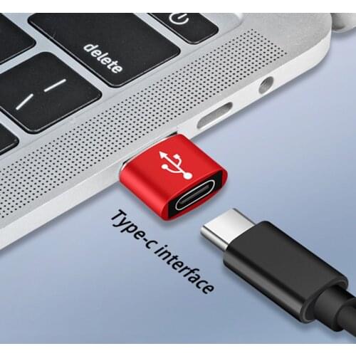 USB Type C OTG Adapter Type-C USB 3.0 Male to USB C Female OTG Data Adapter Converter Cable Adapter For Macbook iphone 11 pro