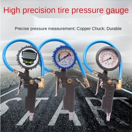 Digital tire pressure detection table car tire pressure gauge tire pressure gun barometer automobile tire pressure gauge