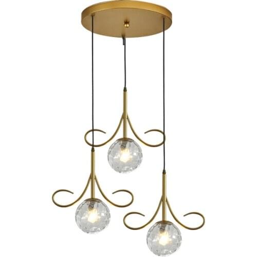 Gold&Black Led Chandelier Lustre Modern Chandelier Lighting for Dining room Living room Kitchen Bedroom Bedside Light Luminaires