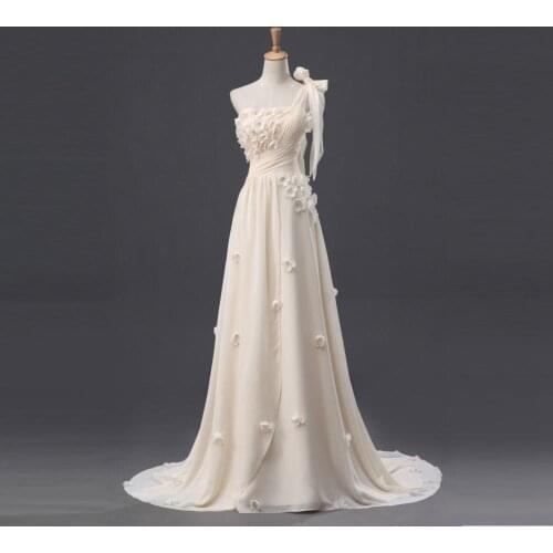 Danwedding Womens One Shoulder Evening Dresses