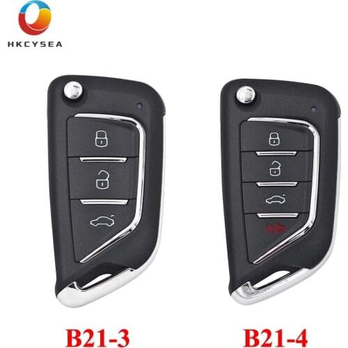 HKCYSEA 5/10/15PCS B21-4 B21-3 1for KD900 URG200 KD-X2 MINI KD Key Programmer KEYDIY B Series Car Key Remote Control
