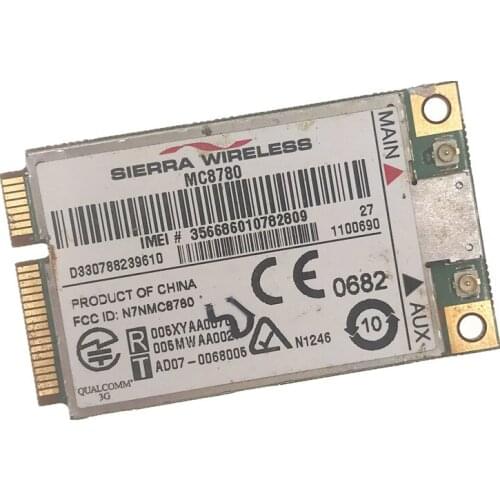 Card for Sierra Wireless MC8780 3G WWAN HSDPA HSUPA EDGE GSM GPRS Module Card Unlocked