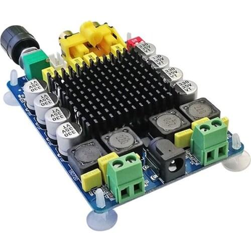 KYYSLB 2*100W 4-8ohm 15~34VDC TDA7498 High Power Digital Amplifier Board Computer Dual Channel Stereo Power Amplifier