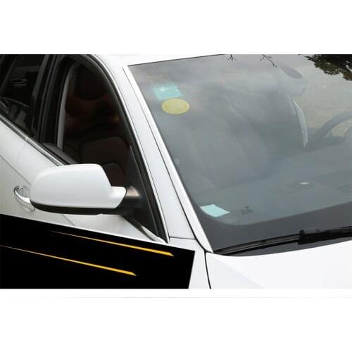 Stainless steel Exterior front Window Sill Lid Trims for for audi a4 q3 a6 q5 a3