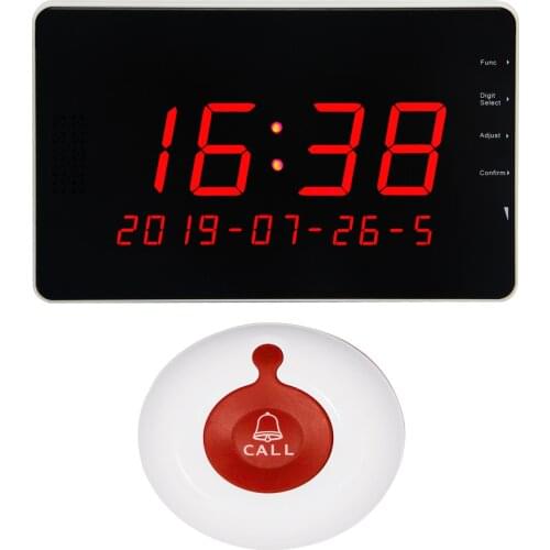 W611-G10C Elderly Patient Wireless Nursing Pager Intelligent Call System Nurse Call Alarm Home/Personal Care Pager Patient