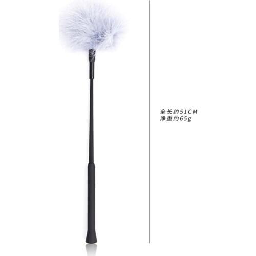 Sex Toys Binder Feathers Whips Couples Removable Silicone Plastic Leather Whip Paddle