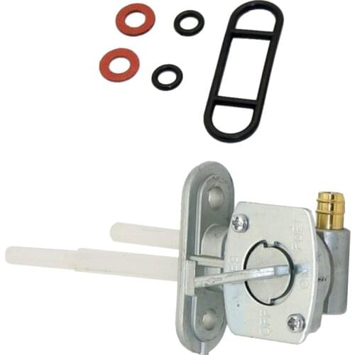 Silver Gas Fuel Tank Switch Valve Assembly for Yamaha Banshee YFZ 350