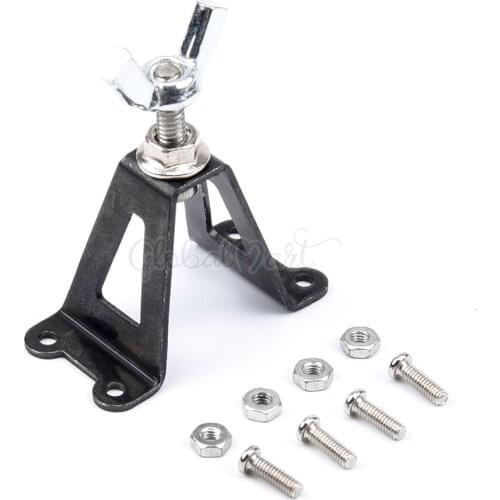 1/10 Spare Tire Rack Metal Spare Tyre Bracket Wheel Holder Carrier for 1/10 Axial SCX10 RC4WD D90 Tamiya CC01 RC Crawler Car