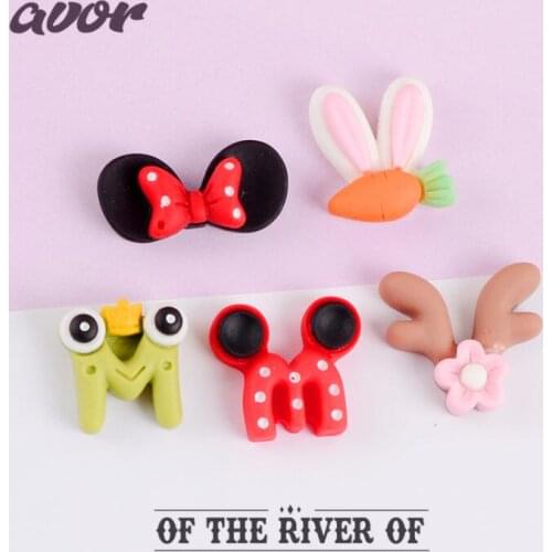 20pcs/lot Resin Bow Tie Decoration Crafts Beads Flatback Cabochon Scrapbooking For Embellishments Kawaii Diy Accessories