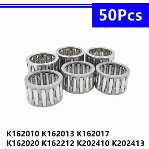 50pcs K162010 K162013 K162017 K162020 K162212 K202410 K202413 Radial Needle Roller Cage Assemblies Bearing