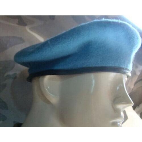 ARMY TACTICAL CLASSIC BERET MILITARY STYLE MENS HAT LEATHER EDGING -B1109 Military Store