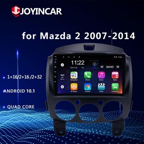 Android 10.1 2din 9" Car Radio Stereo GPS Navigation Autoradio For MAZDA 2 2007 2008 2009 2010 -2014 Multimedia Player Carplay