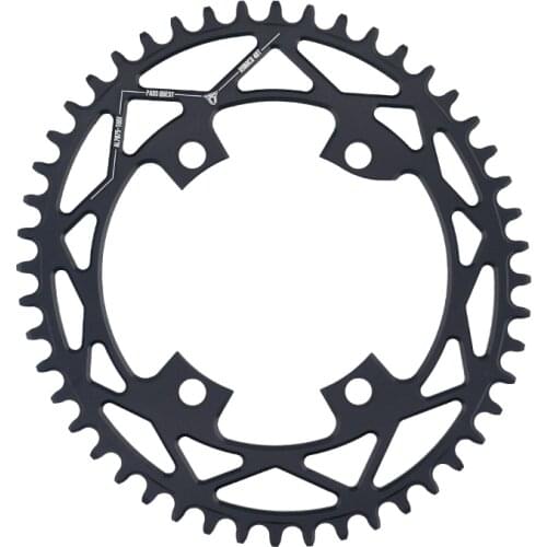 PASS QUEST Bike Chain wheel 110BCD Oval Road Bike Chain ring 42T-52T Narrow Wide Chainring For R7000 R8000 DA9100