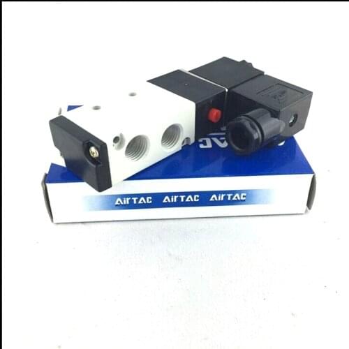 NEW Pneumatic components 5 Way 2 Position Airtac Electric Solenoid Valve Valves 4V210-08 AC 380V 1.4" Port Size