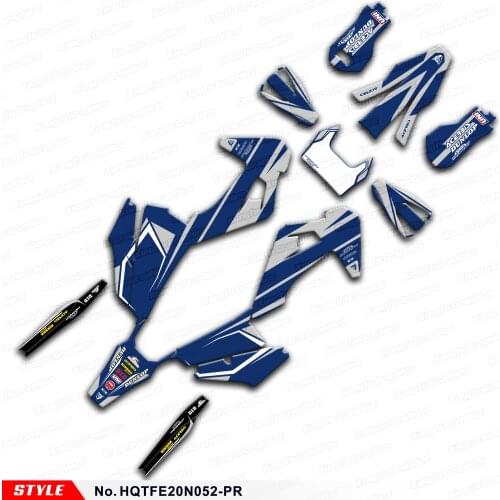 AFTERMARKET Off-Road Decals for TE 150i 250i 300i FE250 FE350 FE450 FE501 FE 250 350 450 501 20 to 22, Style No. HQTFE20N052-PR