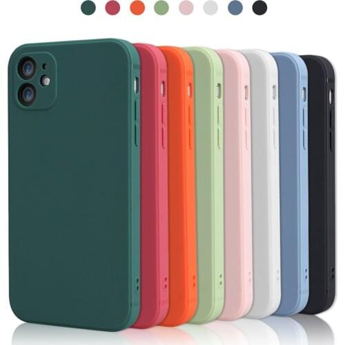 Flat Faces Mobile Phone Case For Samsung Galaxy M32 4G M42 5G M62 M12 M02 S 1.5mm Thin Soft Liquid Silicone Back Cover