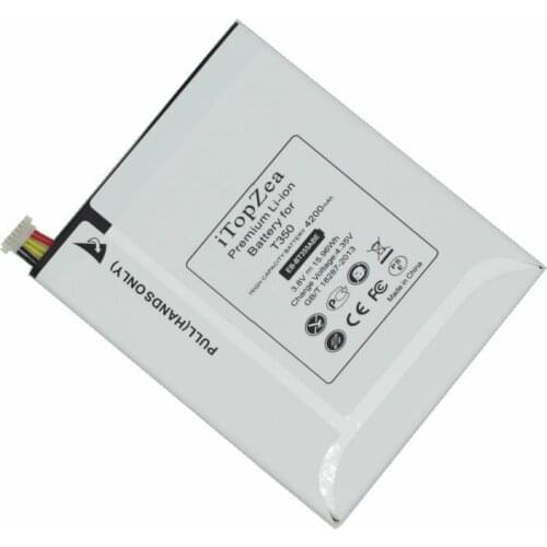 ITopzea 1x4200mAh EB-BT355ABE Replacement Battery For Samsung Galaxy Tablet Tab A 8.0 T350 T355 T355C P350 P355C P355 SM-P350