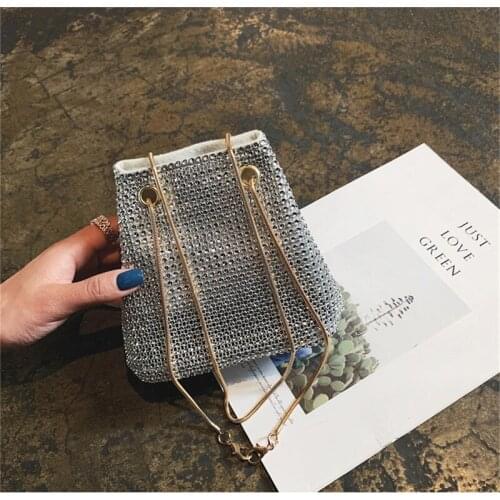 Womens Evening Shoulder Bag Bridal Clutch Party Prom Wedding Envelope Handbag 2021 New Fashion Dropshipping