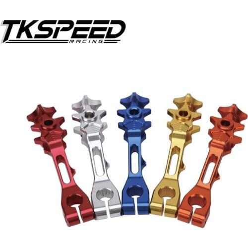 Free shipping Universal Motorcycle Rear Brake Rocker Arm / lever Cnc Aluminum For Honda Yamaha Motorcycle 7 Colors
