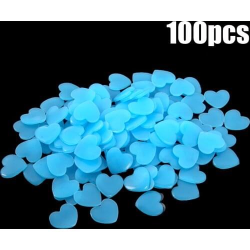 100pcs Blue Heart Round Square Glue Mud For 5D Diamond Painting Kits Clay Embroidery Accessories Cross Stitch Tool DropShipping