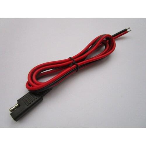 12 pcs SAE 2x1.5mm^ Red Black Cable Quick Connect Disconnect Weatherproof 100cm