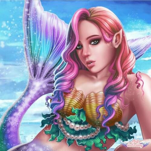 New Arrival 5D DIY Full Square/Round Diamond Painting Cute Elephant Mosaic Moon Diamond Embroidery Animal Home Decor Craft Kit