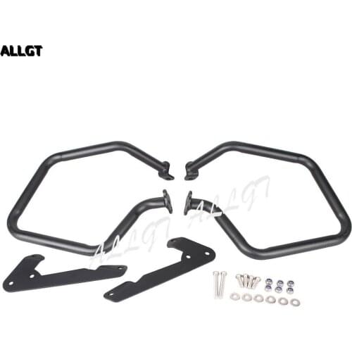 Black Motorcycle Rear Crash Bar Guard Protection for BMW R1200RT 2014-2016