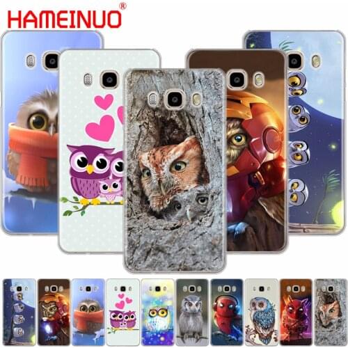 HAMEINUO Cute Owls Cartoon cover phone case for Samsung Galaxy J1 J2 J3 J5 J7 MINI ACE 2016 2015 prime