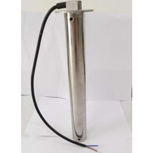 Marine Boat Truck RV Black Water Holding Sewage Tank Level Sensor Sending Unit 0-190ohms 304SS 100mm-350mm
