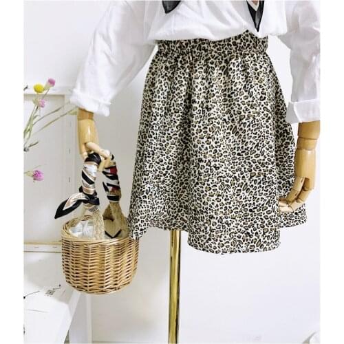 Mather and Daughter Clothes Baby Girl Cute Printed Skirt Kids Girls Fashion Leopard Skirts Baby Girl Clothes Toddler Girl Skirt