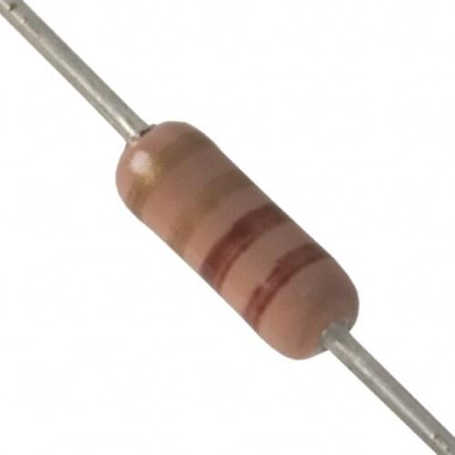 PHISCALE 500pcs Resistor 1.1Ohms Carbon Film 1/2W 5% Tolerance