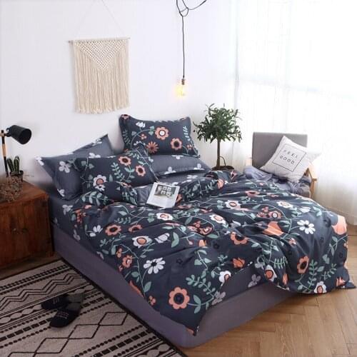 Bedclothes Home Hotel.wendding Bedding Queen Bed Set Flowers And Birds Dobby Duvet Cover Bedclothes Adults Bedspreads Bed Case