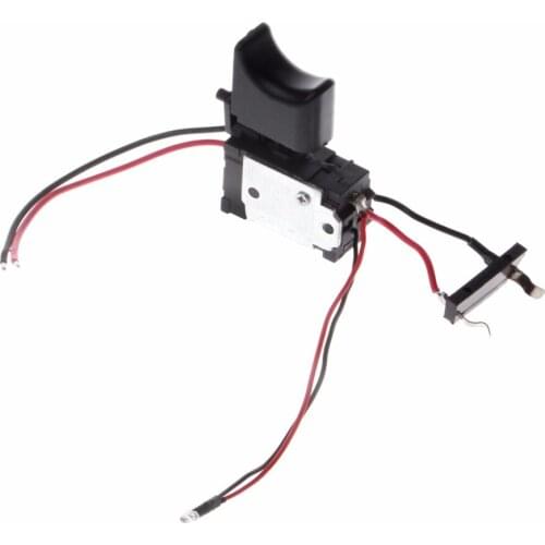 Electric Drill Dustproof Speed Control Push Button Trigger Switch DC 7.2-24V Switches