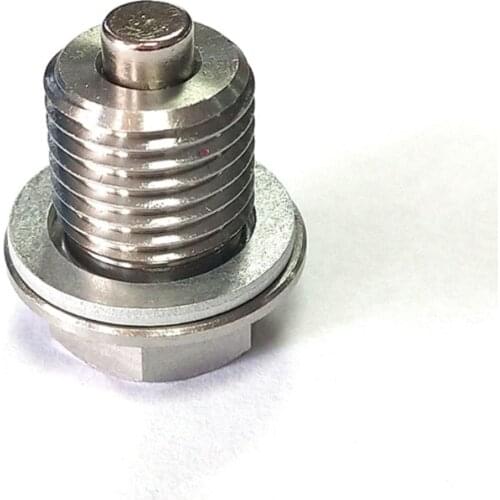 R3MD Stainless Steel M14x1.5 mm Engine Neodymium Magnetic Oil Drain Plug Screw Sump Nut Bolt Washer Gasket Screw Parts