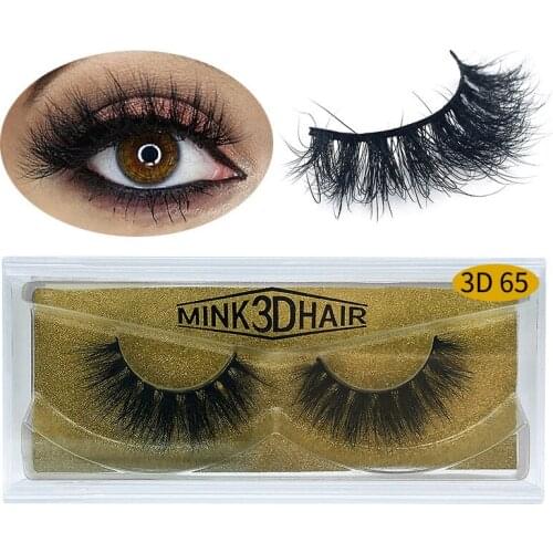 Manual 3D Mink False Eyelashes Lengthen Mink Naturally Thick Eye lashes Makeup