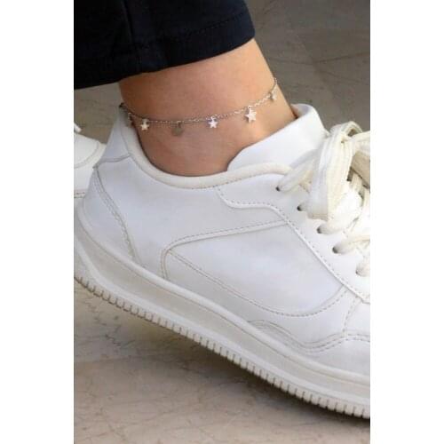 Argentum Concept-Star Silver Anklets