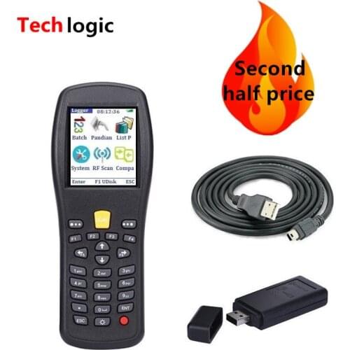 Techlogic X3 Wireless Barcode Scanner Inventory Bar Code Scanner Handheld Terminal PDA Laser Barcode Reader Bar Code Gun