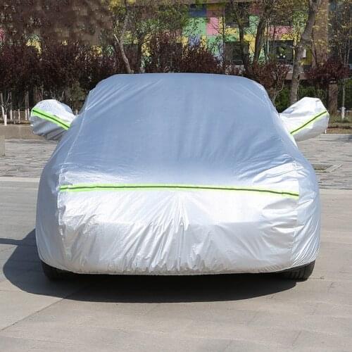 Car clothes cover rain and dust proof four seasons snow proof car clothes coat Oxford cloth heat insulation sunshade