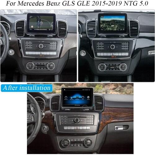 128GB Car Stereo Receiver 2 Din Android For Mercedes Benz GLE GLS GL ML W292 X166 Car Radio Multimedia DVD player GPS Navigation