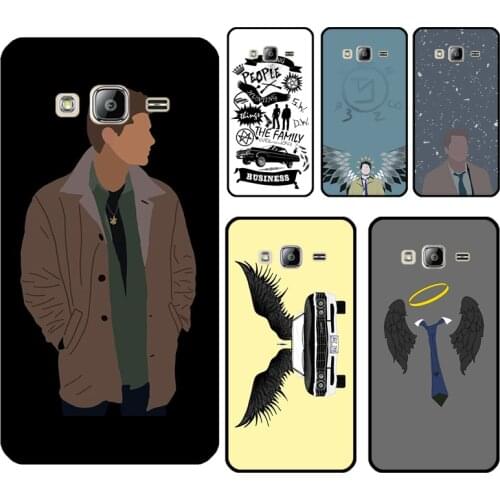 Castiel Supernatural For Samsung Galaxy J7 J1 J3 J5 2016 A3 A5 2017 A6 A8 J4 J6 Plus J8 A7 A9 2018 Case Cover