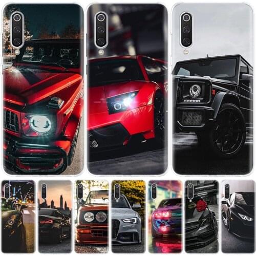 Sports Cars Male Men Phone Case For Xiaomi Mi Note 10 11 9 8 10T 9T CC9 A1 A2 A3 Poco F1 X3 F2 Pro Lite 5X 6X Cover Coque