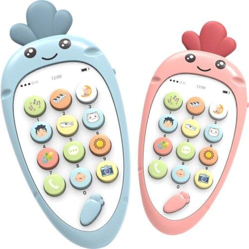 Baby Phone Toy Simulation Kids Mobile Phone Telephone Toy Chinee/English Learning Machine Enfant Early Educational Mobile Toy